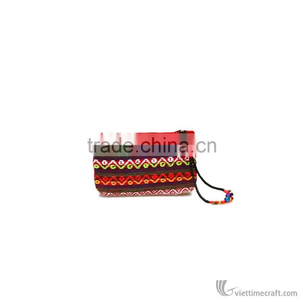 Brocade Fabric Coin Purse, Mini Handbag With Ethnic Pattern Used for Storage Coins, Lipstick, Small Stuff photo-4