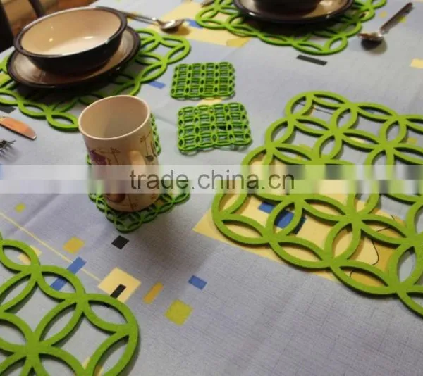 Hot New Products for High Quality Felt Placemat Hot Food Coaster Made in China Wholesale on Website photo-2