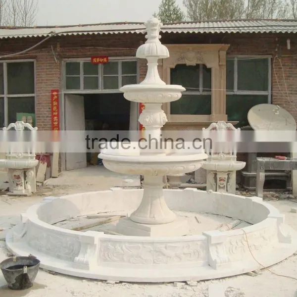 Garden Stone Water Fountain,marble Layer Fountain photo-3