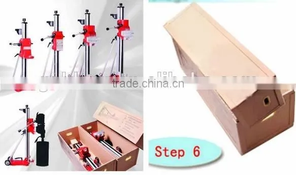 255mm 2400W Two Speed Electric Power Diamond Coring Cutting Drill Concrete Core Drilling Machine GW8212B photo-5