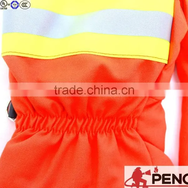 Firefight Safety Fire Retardant Cleaner Worker Engineer Police Fireman Hand Protected Safety Security Gloves photo-4
