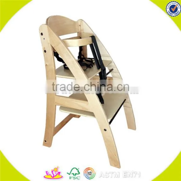 Wholesale Wooden Dining Feed Chair Toy for Kids High Baby Feeding Chair Toy for Children W08F007 photo-3