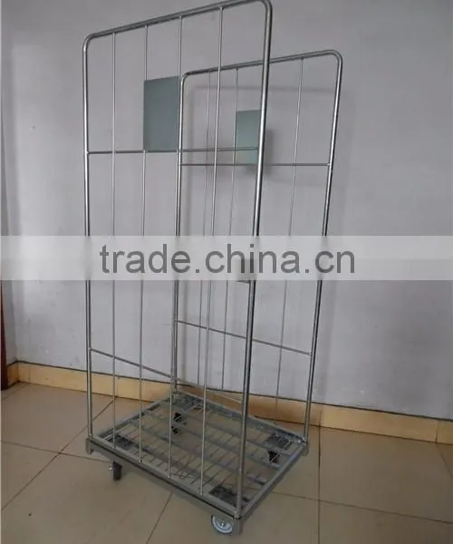 Customized Sizes Demountable Wire Mesh Storage Roll Container photo-2