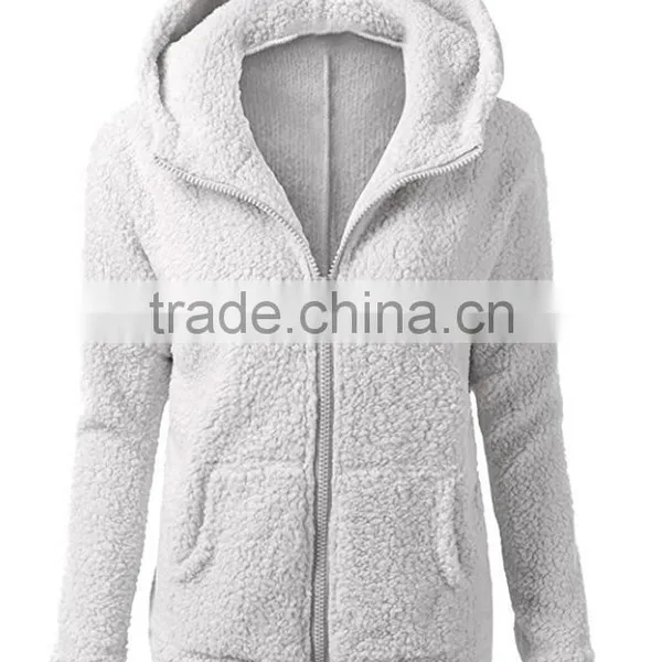 Clothing Latest Long Sleeve Sherpa Home Casual Fashion Western Fitness Online Shopping Sports Mature Winter 2017 Women Wear photo-6