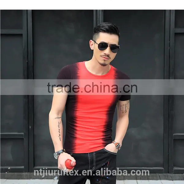 Men Tie Dye T-shirt ,cotton T-shirt, Customized T-shirt,summer T-shirt photo-2