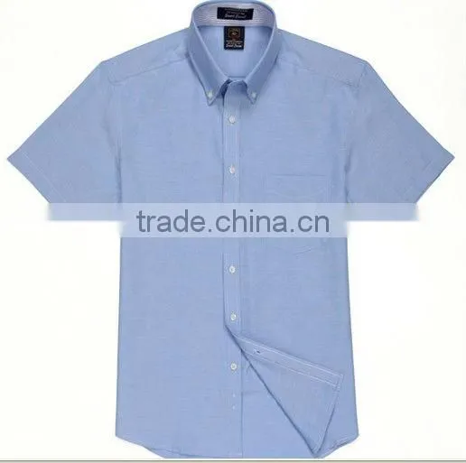 Men's Oxford Shirts,man Oxford Shirt,short Sleeve Shirts,office Shirts Cheap Price, 5pcs MOQ photo-5