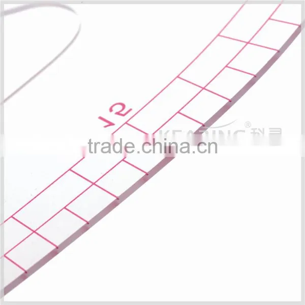 China Factory Direct Sales Shape Like Number "6" French Curve Rulers Used for Fashion Design #6035 photo-2