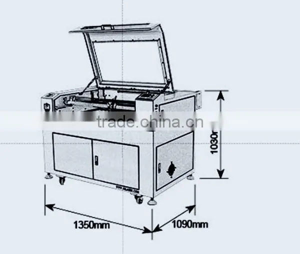 2D Laser Engraving Machine JQ 9060 photo-2