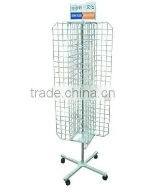 Rotating Wire Mesh Display Racks and Stands photo-3