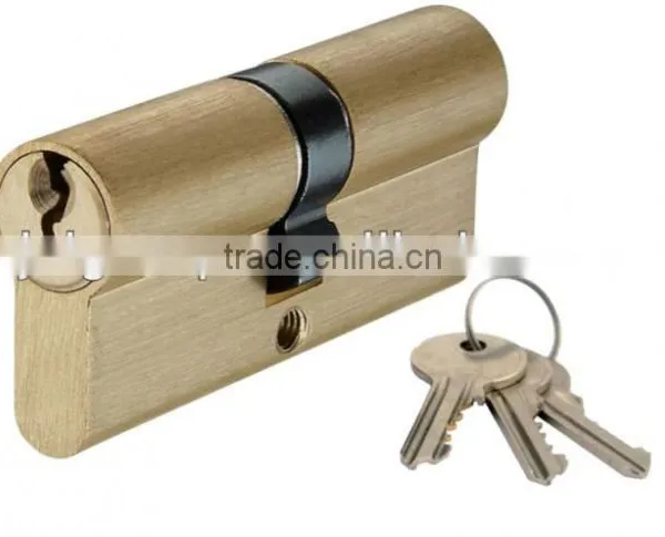 double open brass high quality cylinder