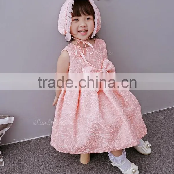 2017 New Arrival Baby Clothes Wholesale Hot Sale Cotton Cheap Children's Boutique Fashion 3-5 Year Old Baby Girl Party Dress photo-3