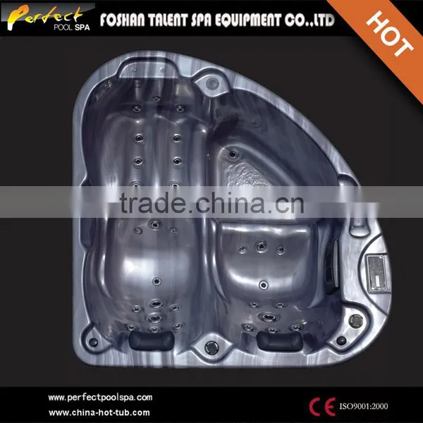 Acrylic Material and Combo Massage (Air & Whirlpool) Massage Type 2 Person Hot Tubs