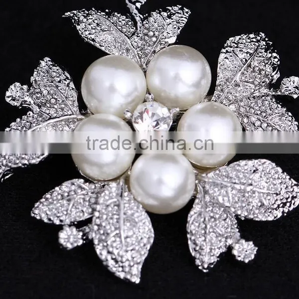F20042N Beautiful Flower Brooch Pins Elegant Fashion Brooch photo-2
