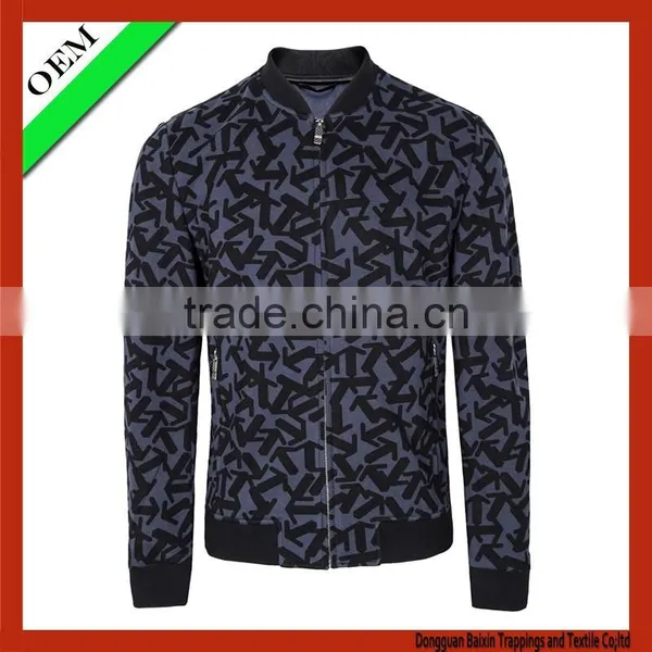 OEM High Quality Fashion Men Hoodie Fashion Jacket Baseball Jacket photo-2