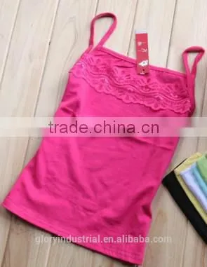 Women Lace Spaghetti Strap Tank Top Tshirt photo-5