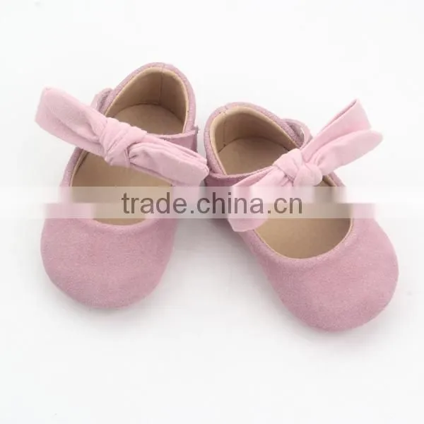 2017 Fashion Pink Color Shoes Soft Leather Baby Shoes Girls photo-4