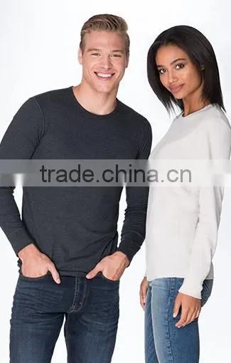 Next Level Apparel Unisex Long Sleeve Thermal Hoody - Made From 60% Cotton and 40% Polyester and Comes With Your Logo. photo-2