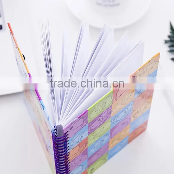 2017 Hardcover Spiral Binding Notbebook,full Color Printing Diary Planner photo-4