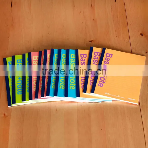A5 Cheap Student Notebook Customizable Perfect Binding Planner Line Shape Inner Page photo-3