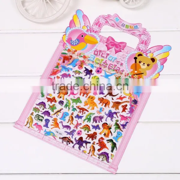 Customizable Children Carton Sticker ,multi Bubble Sticker Puffy Sticker for Education photo-4
