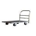 Durable SS Foldable Platform Hand Truck Trolley For Hotel , Airport , Railway Station