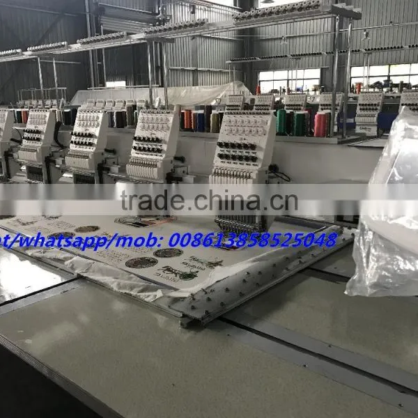 6heads High Speed Flat Computerized Embroidery Machine photo-2