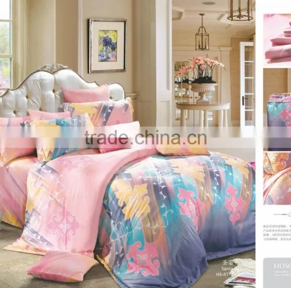 Many Design Luxury Beautiful 100% Tencel Soft Bedding Sets for Home photo-3