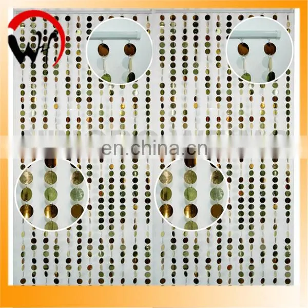 hot sale customized sequin curtain design