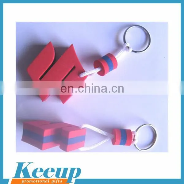 3 Layers Sandwich Color Custom EVA Foam Keychain photo-2