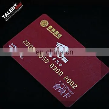 Custom Printed Promotion Simple Gift Business Plastic Vip Warranty Card photo-4