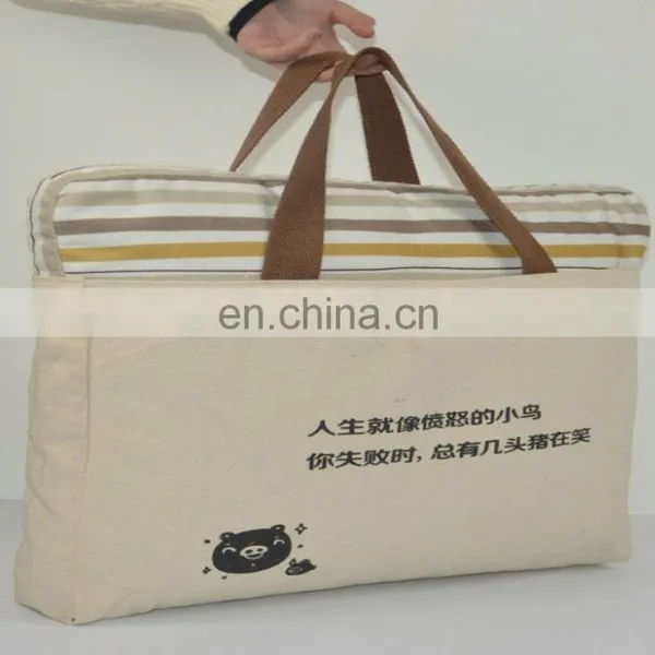 OEM Zipper Gift Bag Canvas Wedding Favor Tote Bag photo-6