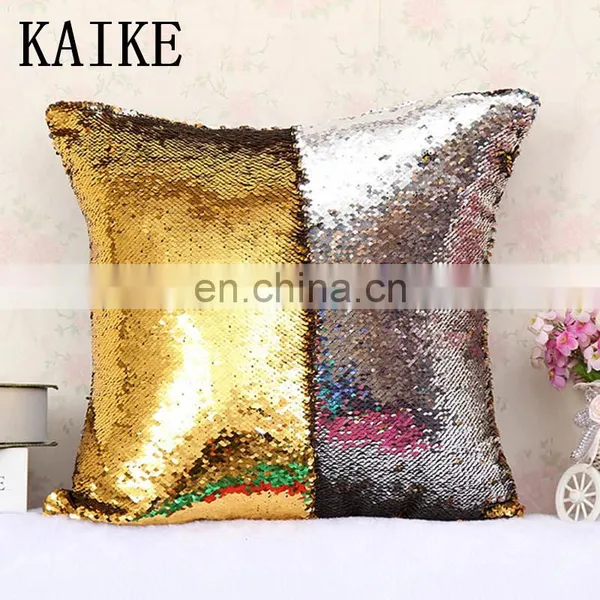 Custom New Fashion Headboard Bed Sequin Pillow Cushion Covers photo-5