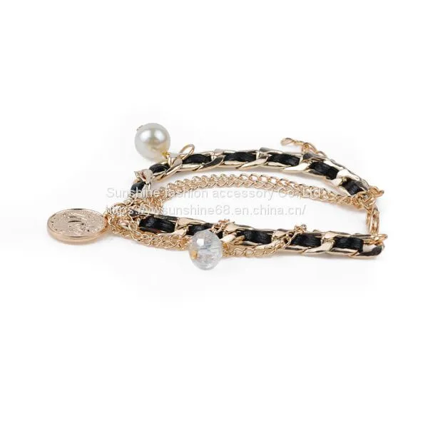 Natural Stone Beaded Bracelet Jewelry HC06-11928 ， OEM Bracelet, Natural Stone Beads Bracelet, Charms Bracelet photo-2