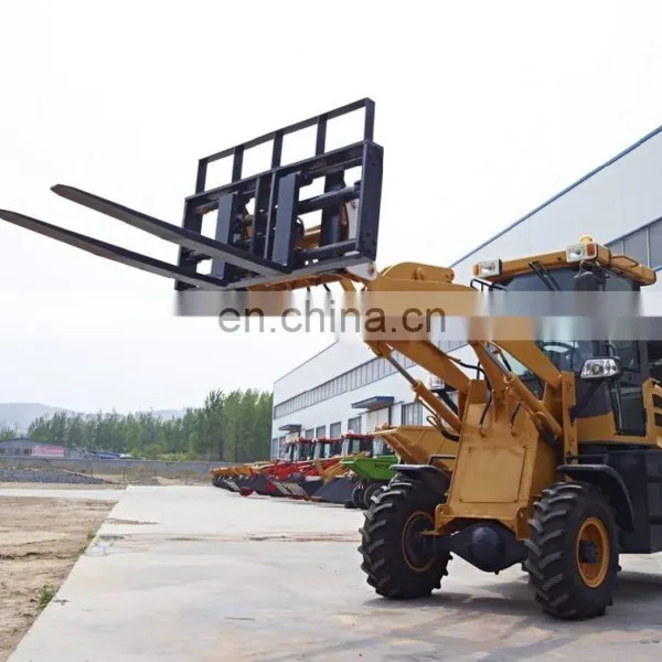 Front Wheel Loaders 1.2ton Factory Machine Small Wheelloader--Export for Sale!!! photo-5