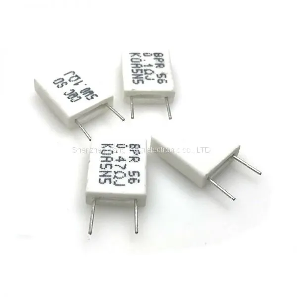 Fake Load Cement Resistors 5W 10 Ohm 10R Cement Resistance Good Heat Resistance and High Load Power photo-3