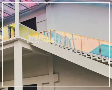 BT201 Colored Glass Film Discoloration Transparent Rainbow Film photo-2