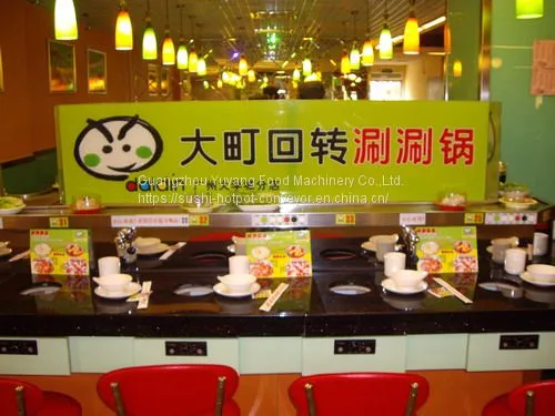 Hot Pot Food Belt Conveyor Belt Rotary Conveyor System photo-4