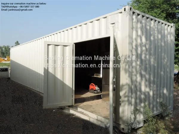 Human Crematorium Machine Incinerator Burn Human Crematory Machine Equipment Burning Human Cadaver photo-5