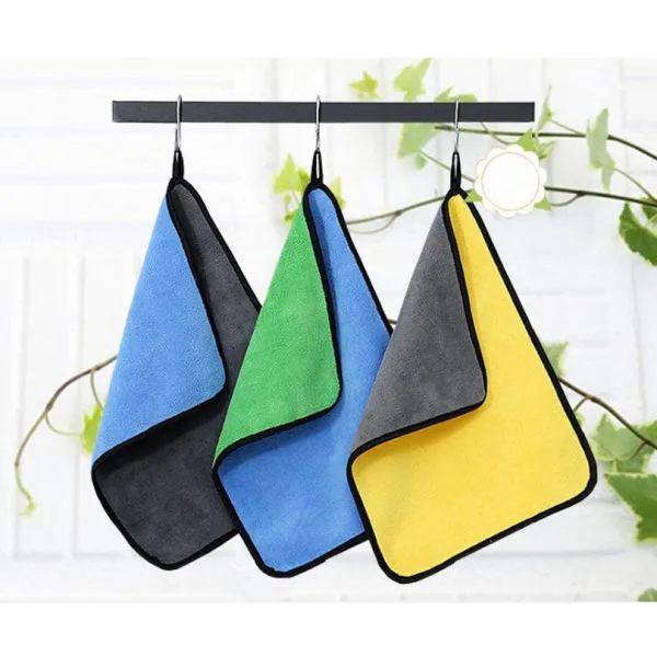 Microfibre Kitchen Dish Car Wash Cloth Cleaning Microfiber Cloth photo-2