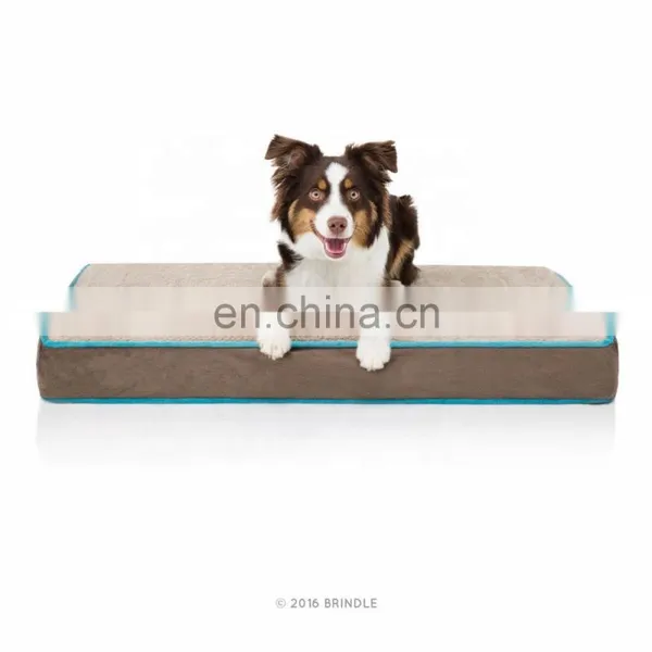 Luxury Dog Bed Waterproof Memory Foam Pet Bed Comfortable Mattress With Removable Cover photo-2