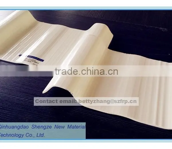 FRP Roof Sheet/exported Quality 3mm Corrugated Roofing Sheet/ Grp Building Panel photo-2