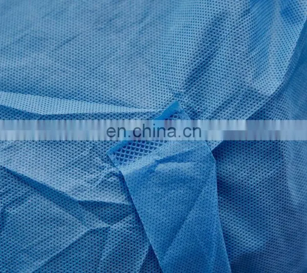Disposable Surgical Gown Hospital Patient Gown Clothing Blue With High Quality photo-4