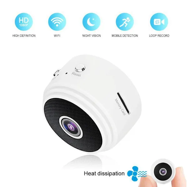 M9 A9 Wireless Wifi Hidden Motion Detection Night Vision CCTV Security Monitor 1080P Mini Video Camera photo-2
