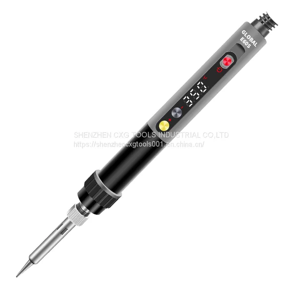 CXG E60S Electric Soldering Irons Adjustable Temperature Internal Heating Type Solder Iron Professional Welding Tools 220V 60W photo-5