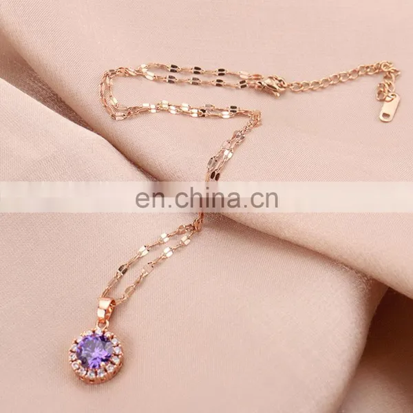 9K, 14K, 18K Real Gold Cable Chains Necklace Yellow Gold Rose Gold White Gold Solid Gold Link Chain photo-4