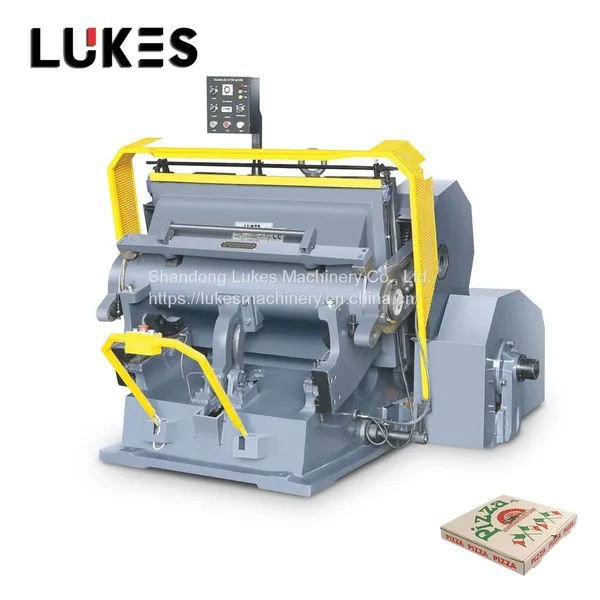 ML1000 Manual Paper Cardboard Cutter Hand Fed Platen Press Corrugated Flatbed Creasing Die Cutting Machine