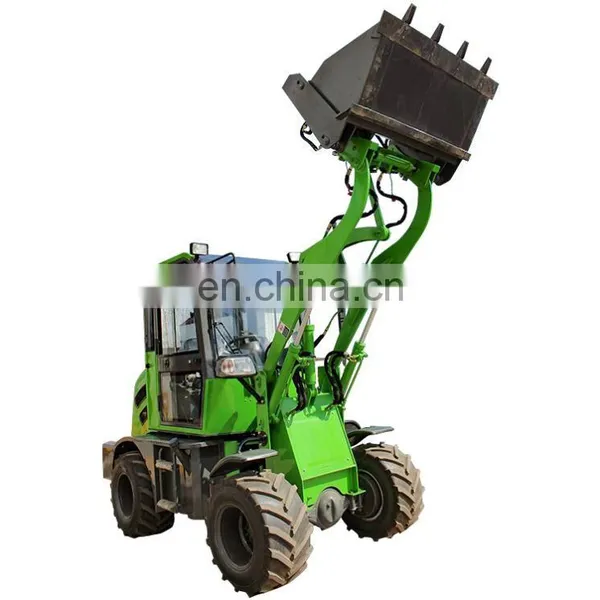 Mini Cheap Chinese 4 Wheel Drive Articulated Small 0.8 Ton Mini Wheel Loader ZL908 With CE Certificate photo-3