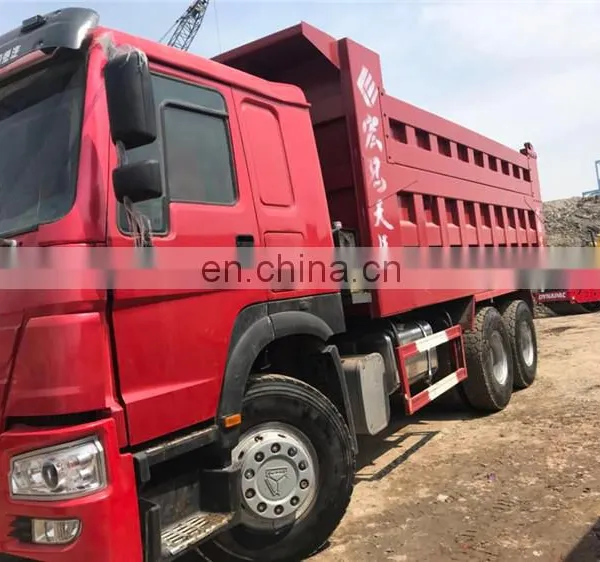 Used Tipper Truck HOWO 375 for Sale in Shanghai China, Used Dump Truck photo-3