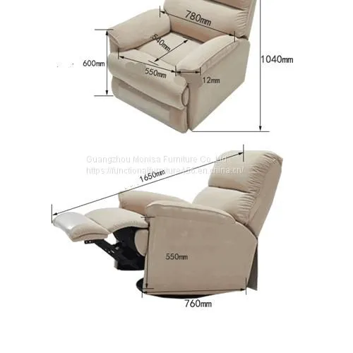 Single Fabric Sofa Space Capsule Multifunctional Sofa Modern Leisure Space Lounge Chair photo-2
