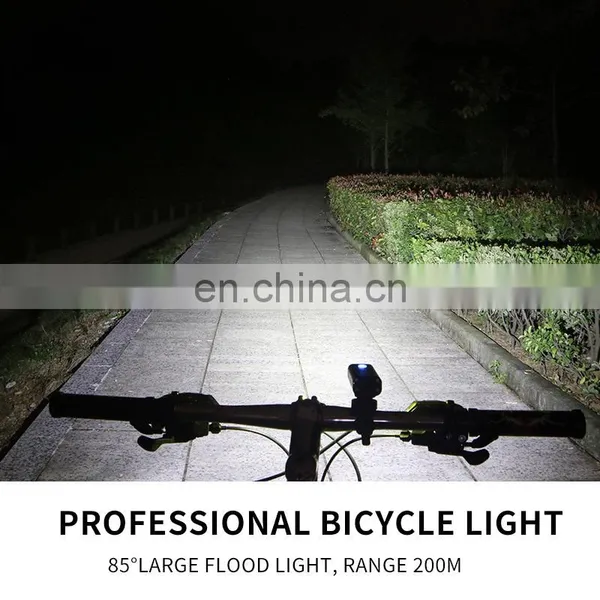 Bicycle Lights Headlights Flashlights Strong Light Rechargeable Mountain Bike Lights Riding Equipment Accessories photo-2